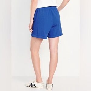 VIRAL extra high waisted vintage french terry sweat shorts - old navy